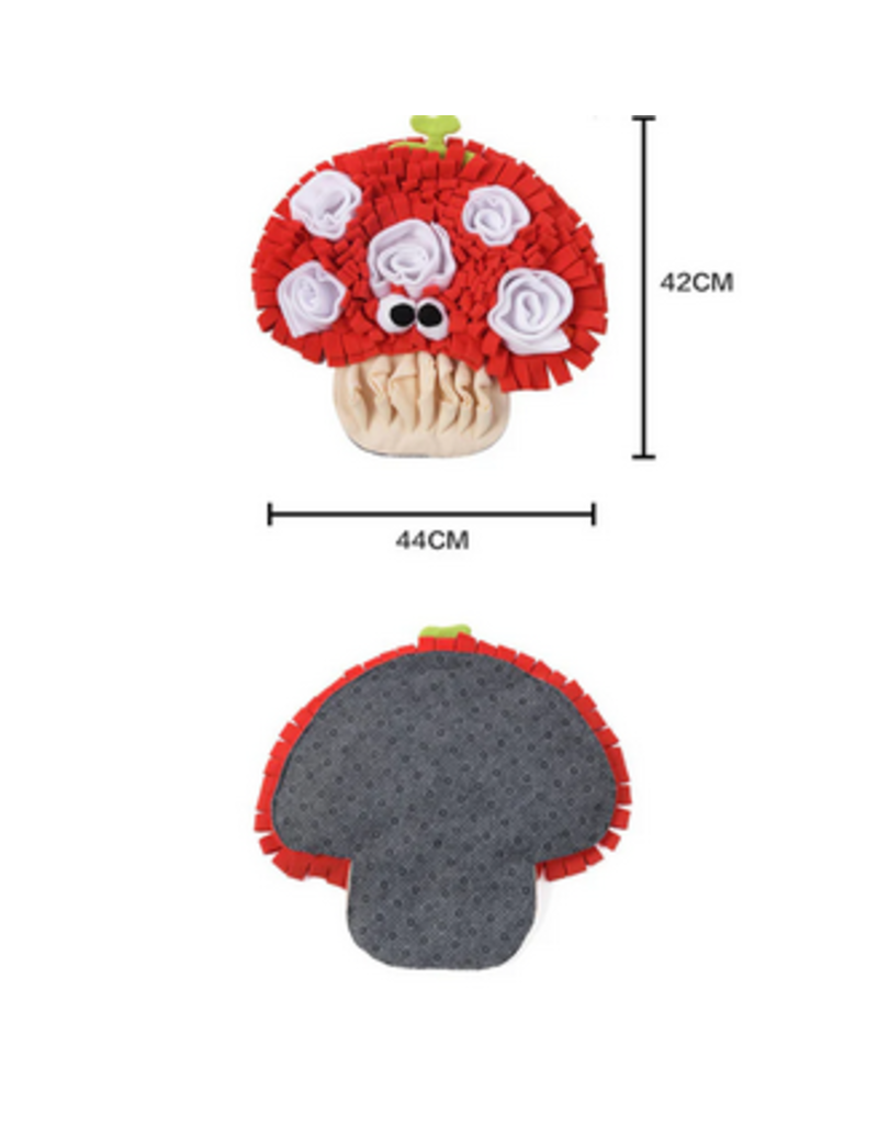 Cheerhunting Cheerhunting Enrichment Toy | Veggie Mushroom Snuffle Mat