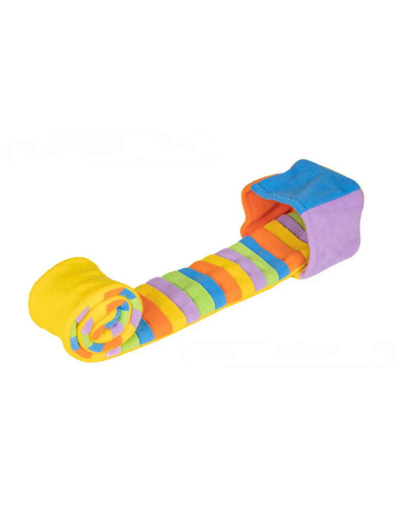 Cheerhunting Cheerhunting Enrichment Toy | Roll Up Snuffle Mat Rainbow Medium