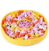 Cheerhunting Cheerhunting Enrichment Toy | Dog Hide Snuffle Bowl Yellow