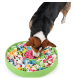 Cheerhunting Cheerhunting Enrichment Toy | Dog Hide Snuffle Bowl Green