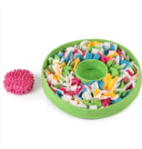 Cheerhunting Cheerhunting Enrichment Toy | Dog Hide Snuffle Bowl Green