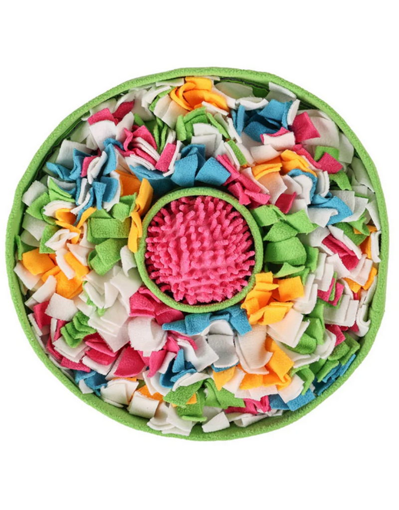 Cheerhunting Cheerhunting Enrichment Toy | Dog Hide Snuffle Bowl Green