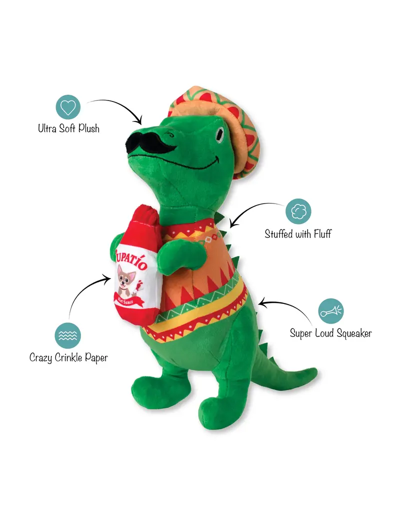 Pet Shop Pet Shop Fringe Studio Plush Dog Toy | Fiesta Saurus