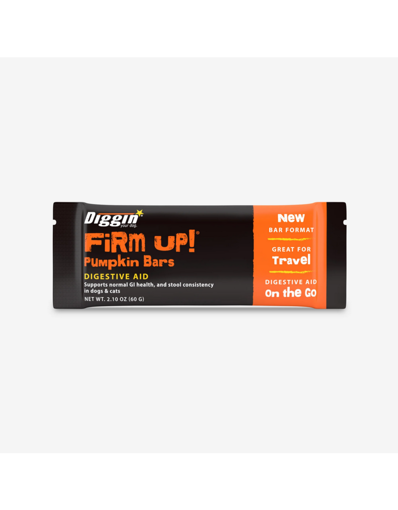 Diggin Your Dog Diggin Your Dog Supplements | Firm Up! Pumpkin Bar Digestive Aid 6 pk