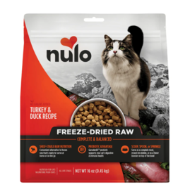 Nulo Nulo Freeze-Dried Cat Food | Turkey & Duck Recipe 16 oz