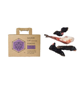 Savage Cat Savage Cat Frozen Pet Treats | Rabbit Hare Head & Hoppers 4 pk (*Frozen Products for Local Delivery or In-Store Pickup Only. *)