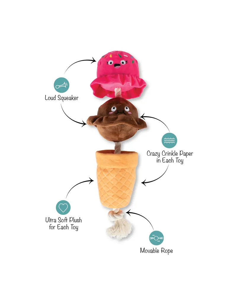 Pet Shop Pet Shop Fringe Studio Plush Dog Toy | Losing Conetrol Party Cone