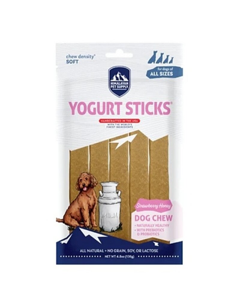 Himalayan Dog Chew Himalayan Dog Treats | Yogurt Sticks Strawberry 4.8 oz