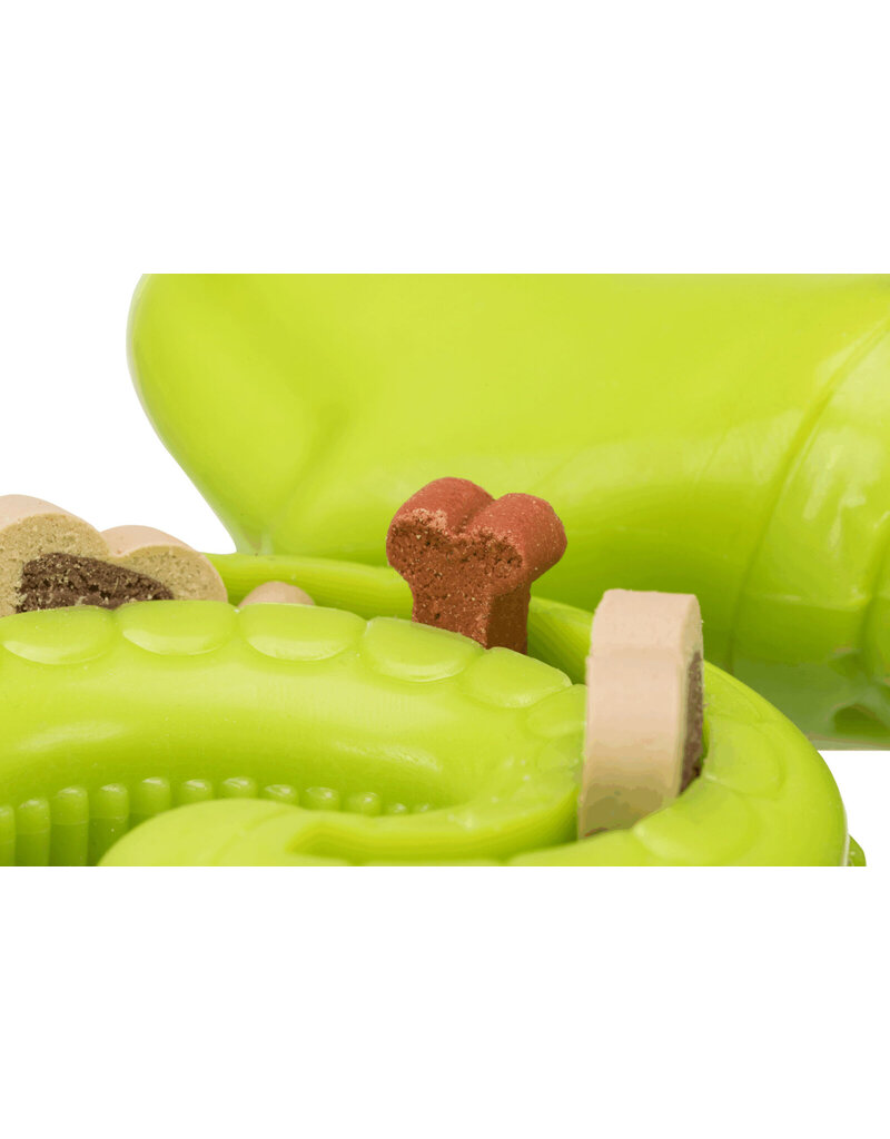 Trixie Pet Trixie Pet Products | Interactive Snack Snake Coiled Green 7 in