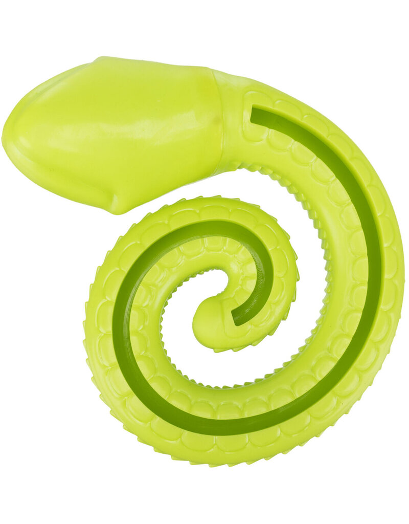 Trixie Pet Trixie Pet Products | Interactive Snack Snake Coiled Green 7 in
