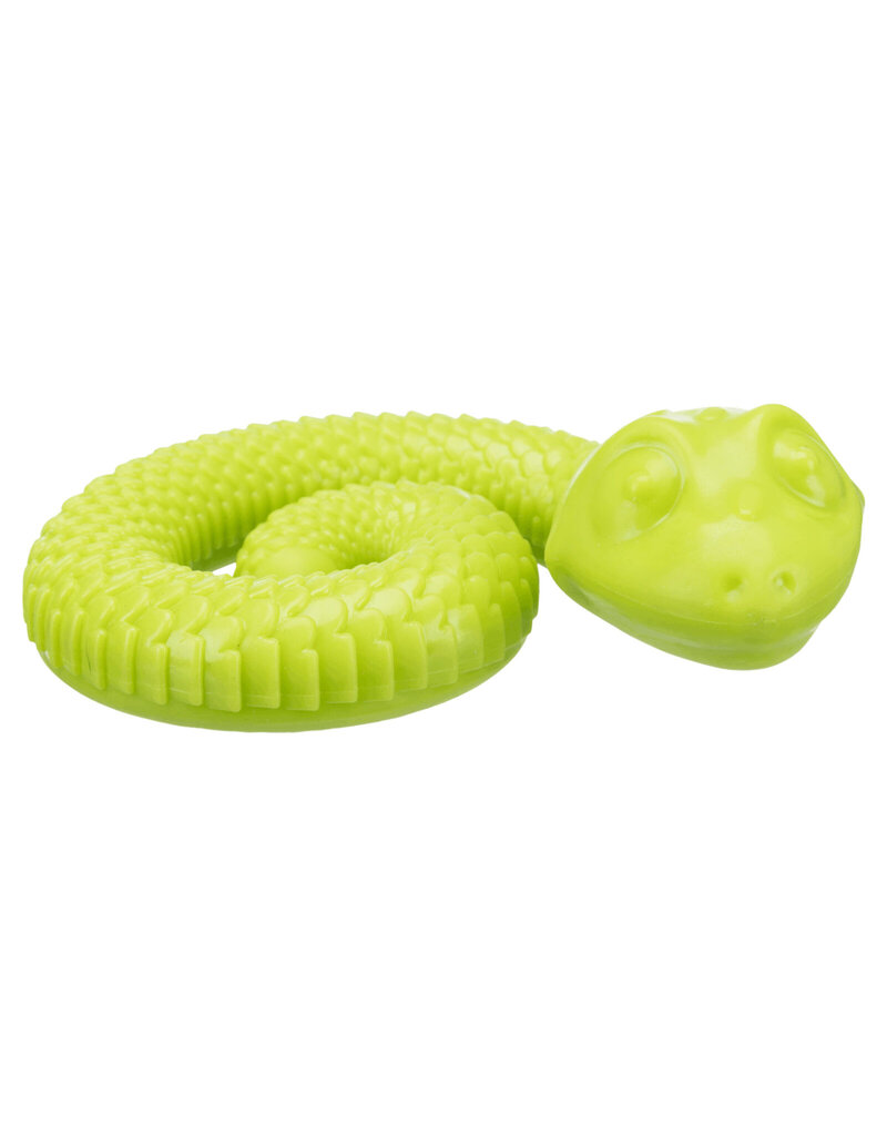 Trixie Pet Trixie Pet Products | Interactive Snack Snake Coiled Green 7 in