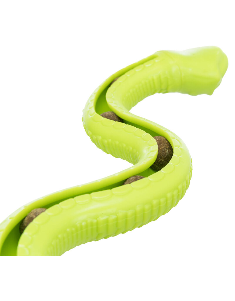 Trixie Pet Trixie Pet Products | Interactive Snack Snake Green 16.5 in