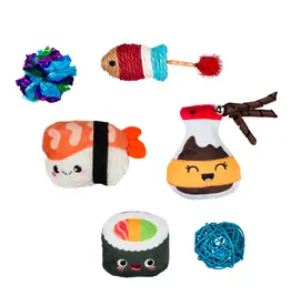 Pet Shop Pet Shop Fringe Studio Cat Toy Box | True Soymates 6 Piece Multipack Toys