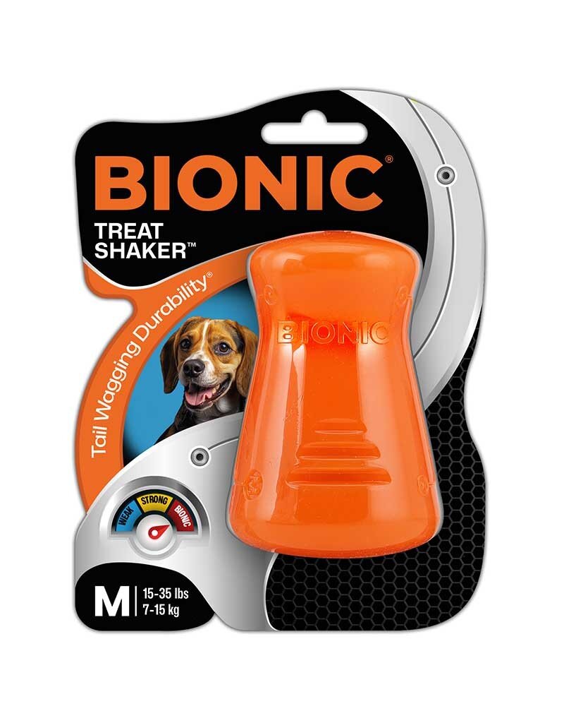 Bionic Dog Toys Bionic Dog Toys | Treat Shaker Medium Orange