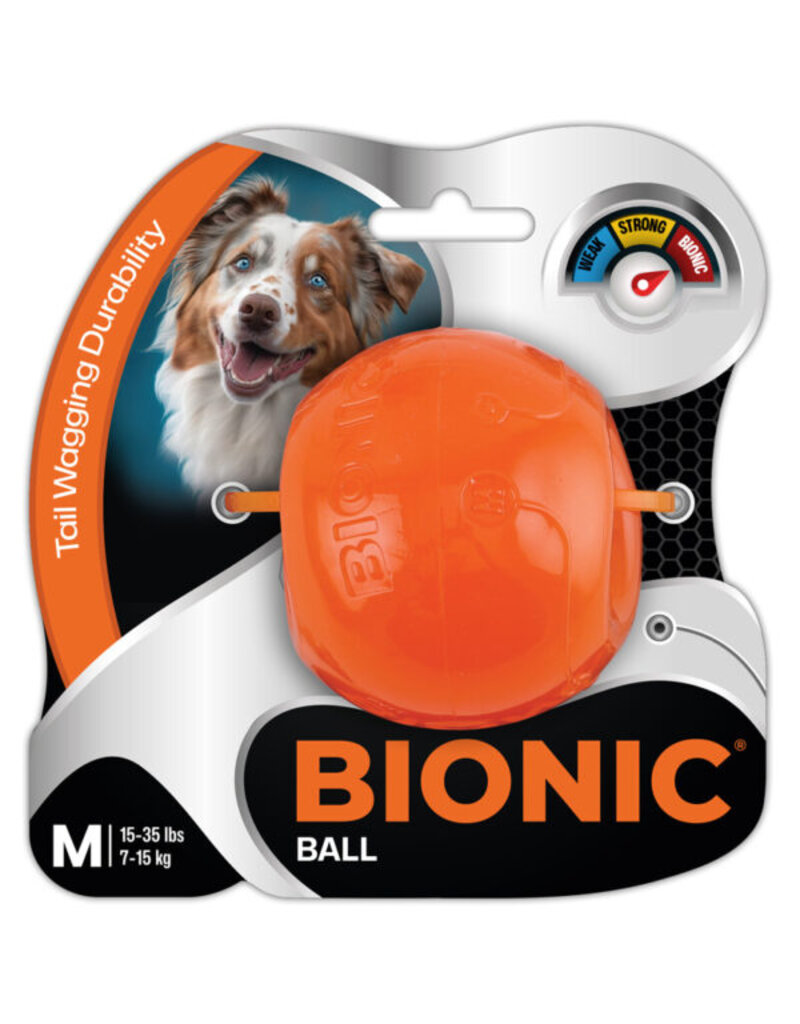 Bionic Dog Toys Bionic Dog Toys | Ball Medium Orange