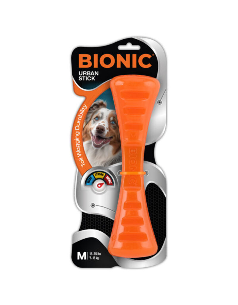 Bionic Dog Toys Bionic Dog Toys | Urban Stick Medium Orange
