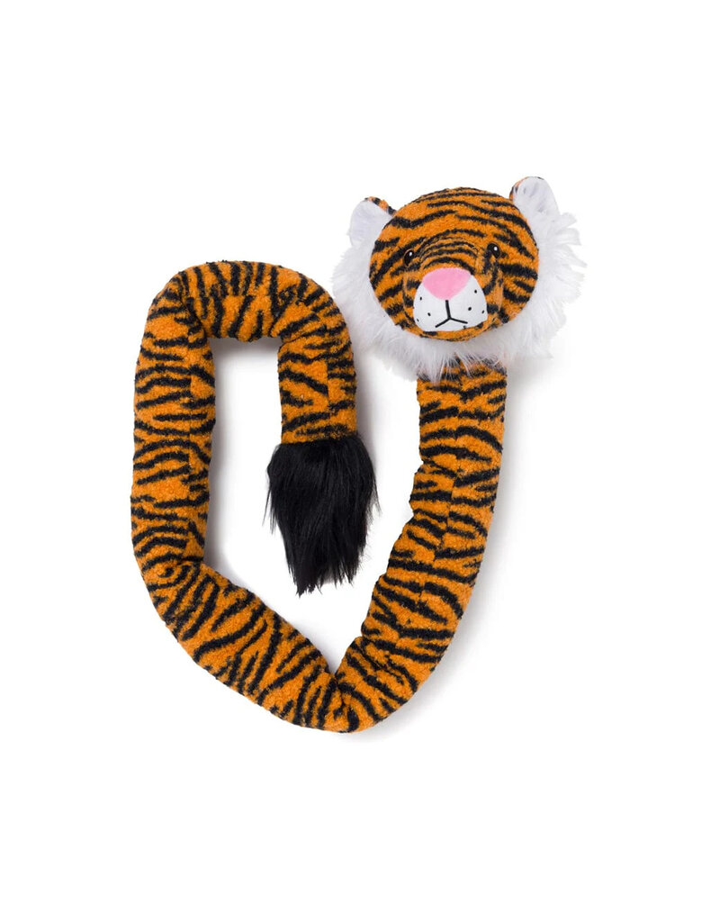fabdog Fab Dog Plush Toys | Twisty Tiger 5 ft