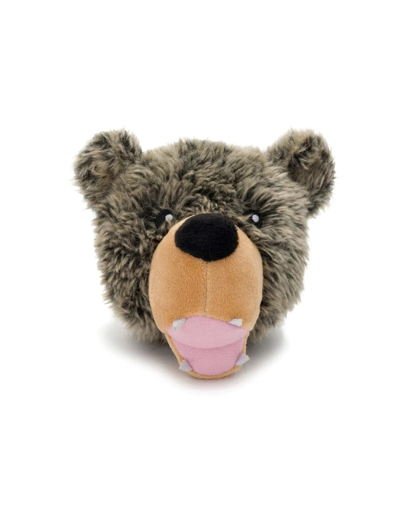 fabdog Fab Dog Plush Toys | Faball Grizzly Small