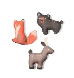 Pet Shop Pet Shop Fringe Studio Plush Dog Toy | Forest Friends 3 Pack Mini Set
