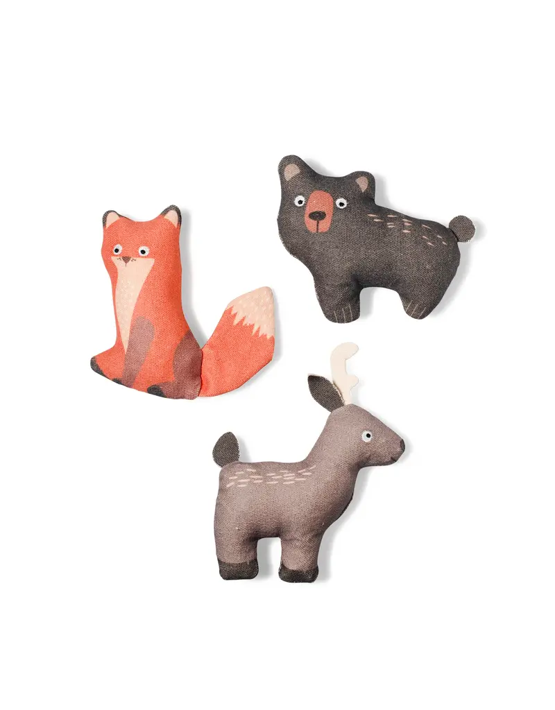 Pet Shop Pet Shop Fringe Studio Plush Dog Toy | Forest Friends 3 Pack Mini Set