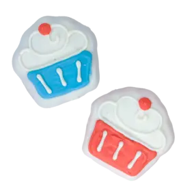Bosco and Roxy's Bosco & Roxy's Bark-Day Collection | Cupcake Blue or Pink single