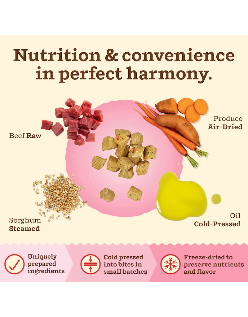 Primal Pet Foods Primal Kibble In The Raw | Feline Beef 1.5 lb