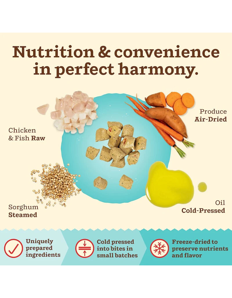 Primal Pet Foods Primal Kibble In The Raw | Feline Chicken & Fish 1.5 lb
