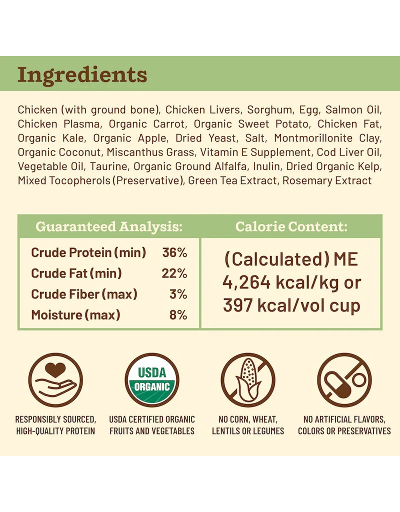 Primal Pet Foods Primal Kibble In The Raw | Feline Chicken 1.5 lb