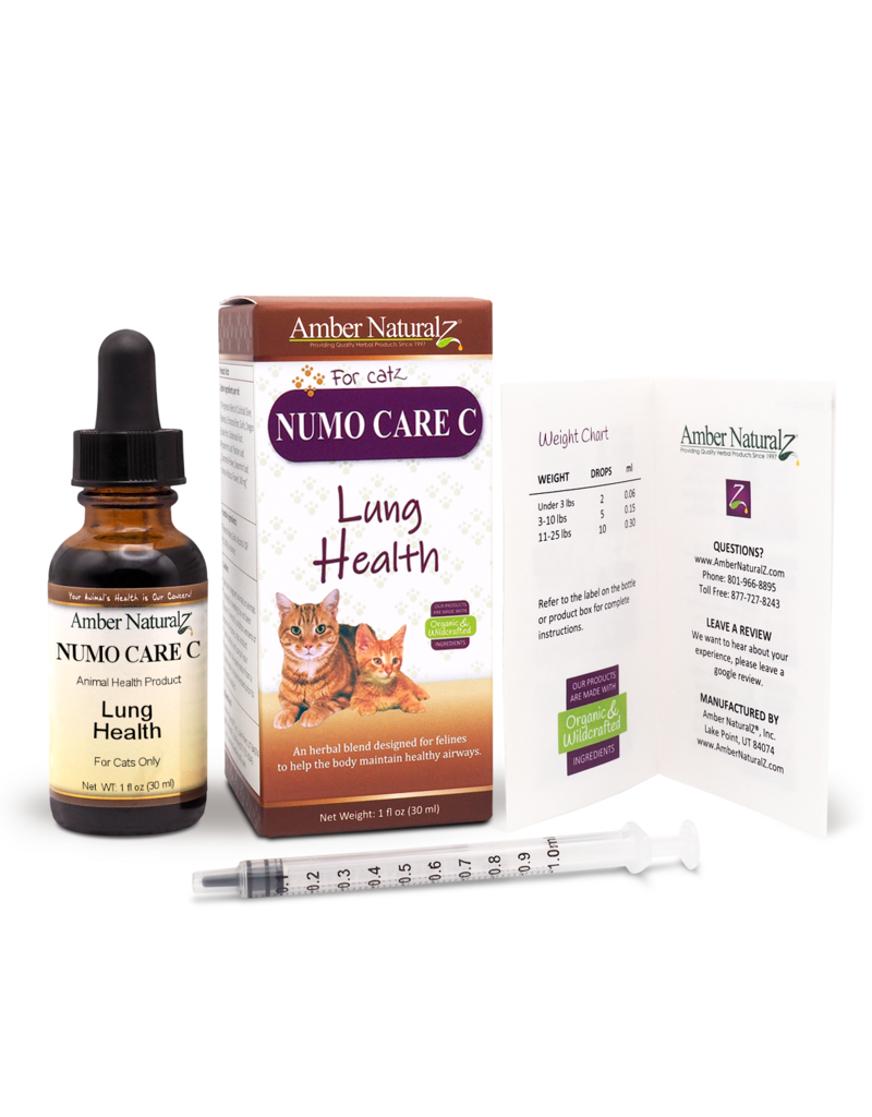 Amber Naturalz Amber Naturalz | Numo Care Lung Health for Cats 1 oz