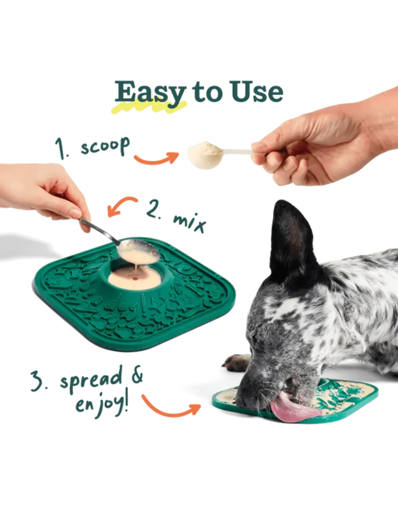 Woof Woof Pupsicle | Lick Mat Slow Feeder Lavender Purple