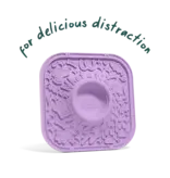 Woof Woof Pupsicle | Lick Mat Slow Feeder Lavender Purple