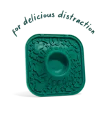 Woof Woof Pupsicle | Lick Mat Slow Feeder Forest Green