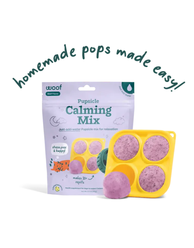 Woof Woof Pupsicle | Powdered Treat Mix Calming Beef Recipe 5.5 oz
