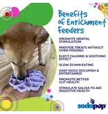 SodaPup SodaPup Enrichment Feeder | Softie Mandala Pastel Purple