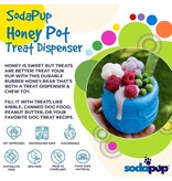 SodaPup SodaPup Enrichment Toys | Honey Pot Yellow Extra Large (XL)