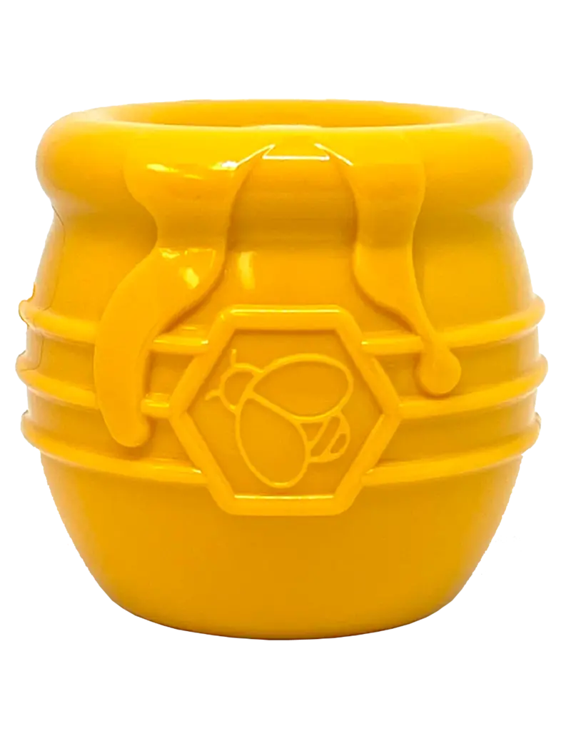SodaPup SodaPup Enrichment Toys | Honey Pot Yellow Extra Large (XL)