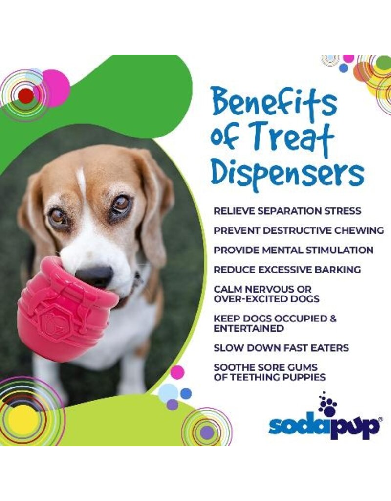 SodaPup SodaPup Enrichment Toys | Honey Pot Blue Extra Large (XL)