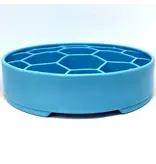SodaPup SodaPup Enrichment Bowl | Honeycomb Blue