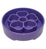 SodaPup SodaPup Enrichment Bowl | Flower Bowl Purple