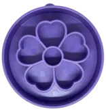 SodaPup SodaPup Enrichment Bowl | Flower Bowl Purple