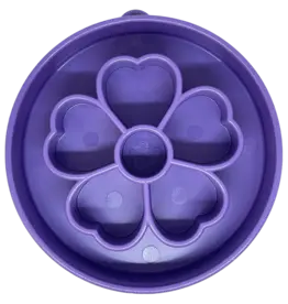 SodaPup SodaPup Enrichment Bowl | Flower Bowl Purple
