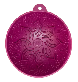 SodaPup SodaPup Enrichment Feeder | Garden of Eatin' Tipsy Bowl Plum