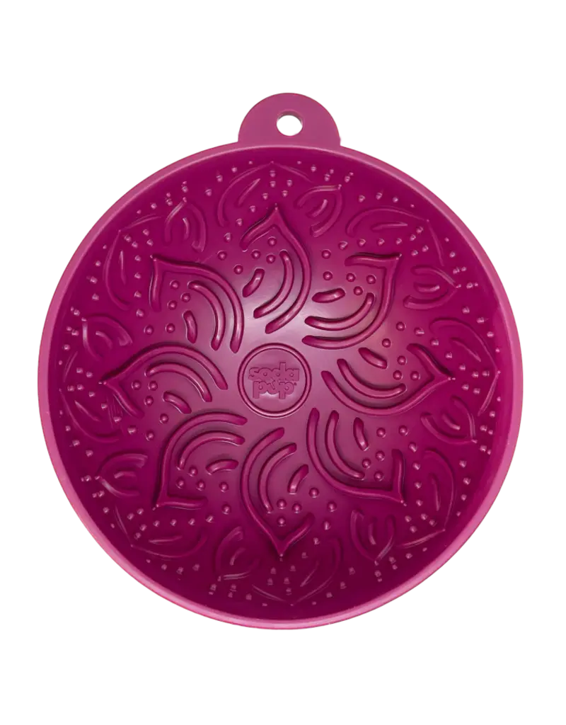 SodaPup SodaPup Enrichment Feeder | Garden of Eatin' Tipsy Bowl Plum