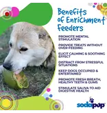 SodaPup SodaPup Enrichment Feeder | Garden of Eatin' Tipsy Bowl Green