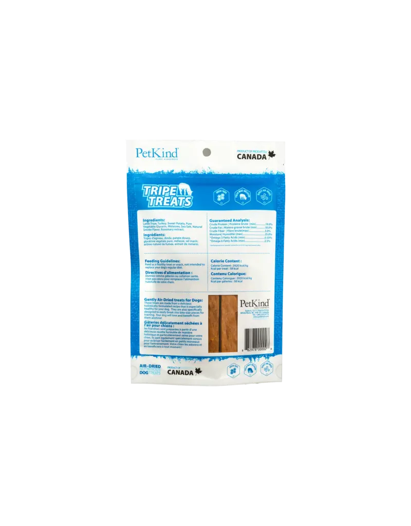 Petkind PetKind Dog Jerky Treats | Lamb Tripe 6 oz