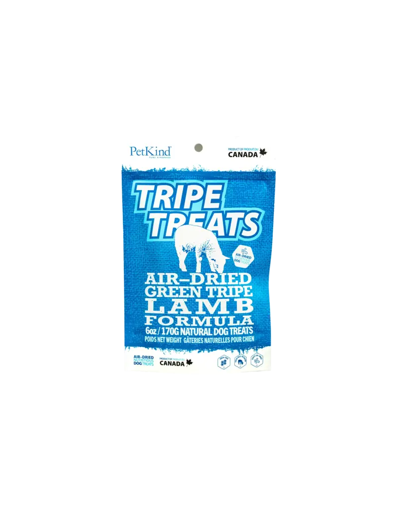 Petkind PetKind Dog Jerky Treats | Lamb Tripe 6 oz