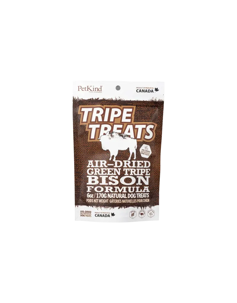 Petkind PetKind Dog Jerky Treats | Bison Tripe 6 oz