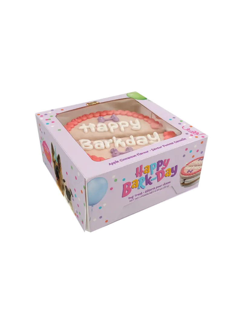 Bosco and Roxy's Bosco & Roxy's Bark-Day Collection | Giant Pink Cake 6 pieces