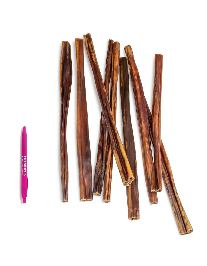 Tuesday's Natural Dog Company Tuesday's Natural Dog Company Dog Chews | Gullet Sticks 12 in single