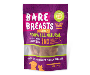 thumbnail image 2 of Bare Bites All-Natural Chicken Jerky For Dogs - 1lb USA-Made Protein Treats 2 of 14